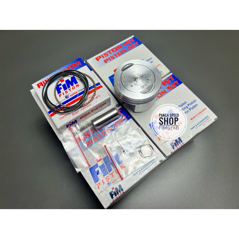 PISTON SEHER FIM97XB MIO J SOUL GT VEGA ZR JUPITER Z1 53.5 54 54.5 55 56 PEN PIN 13 FIM 97XB