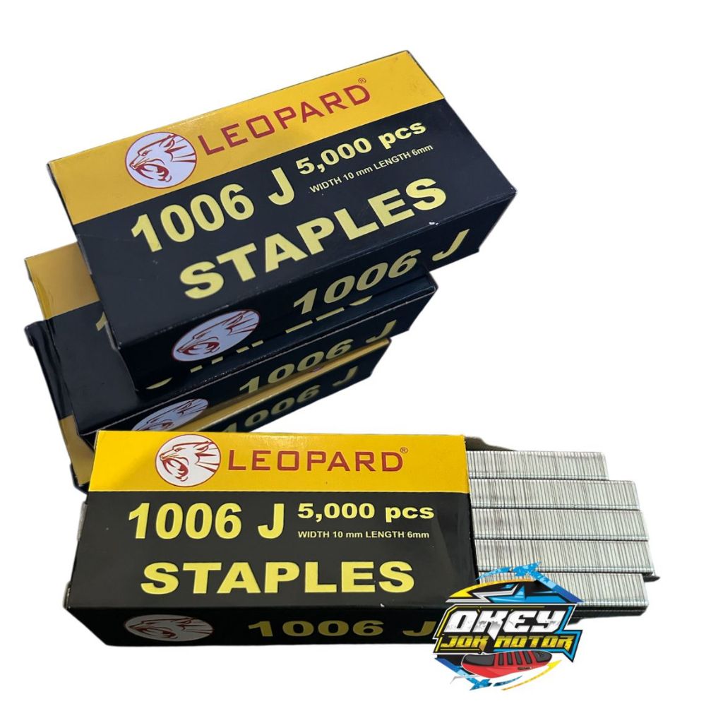 

isi staples angin/kompresor untuk jok sepeda motor.