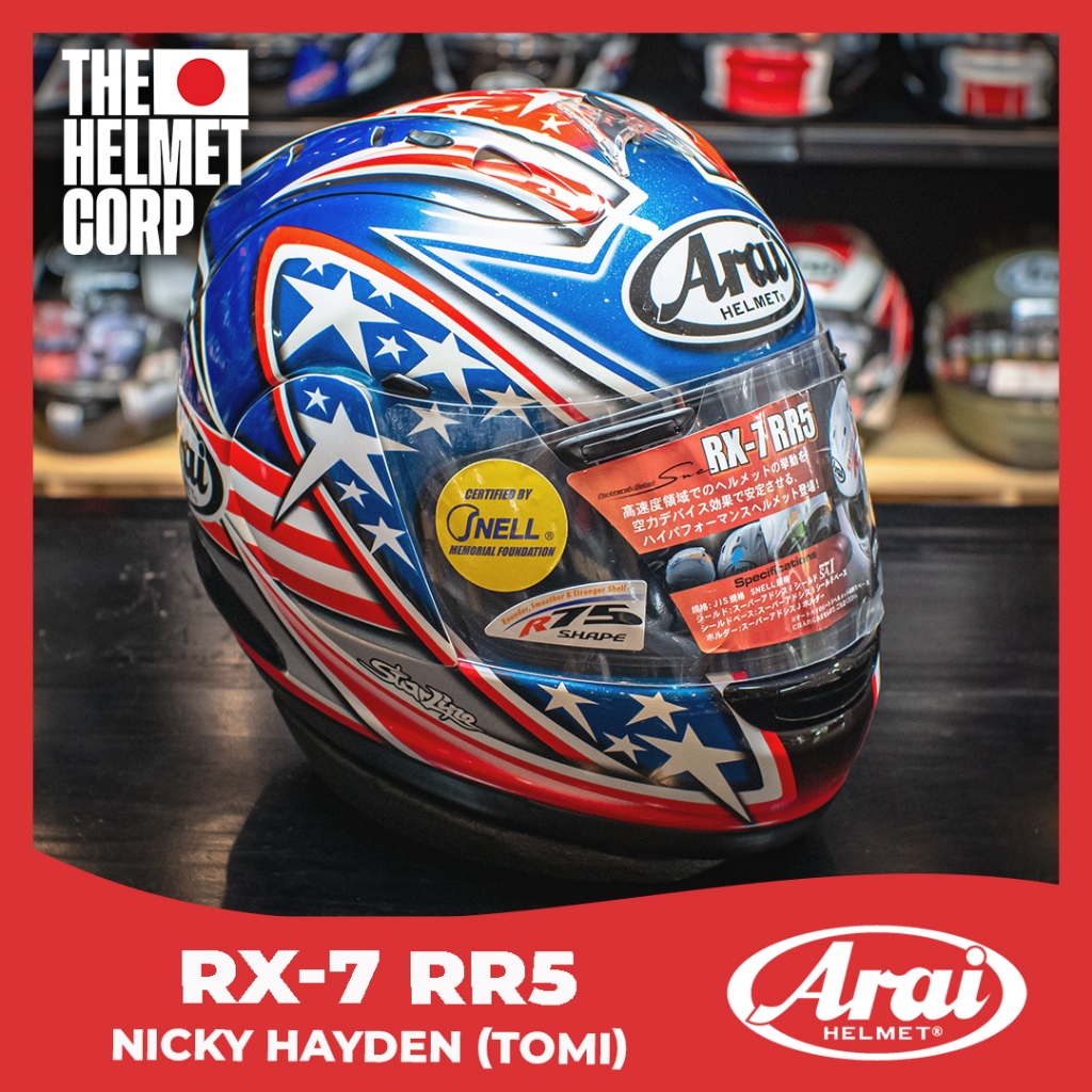 ARAI RR5 HAYDEN TOMI ORIGINAL