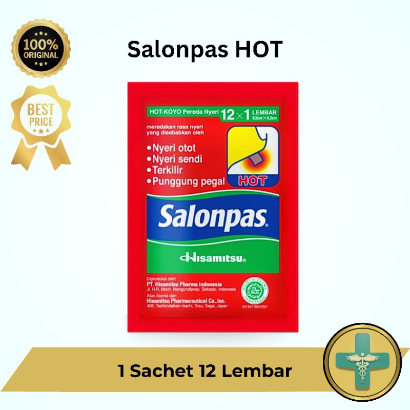 Koyo Salonpas Hot 12x1 Lembar