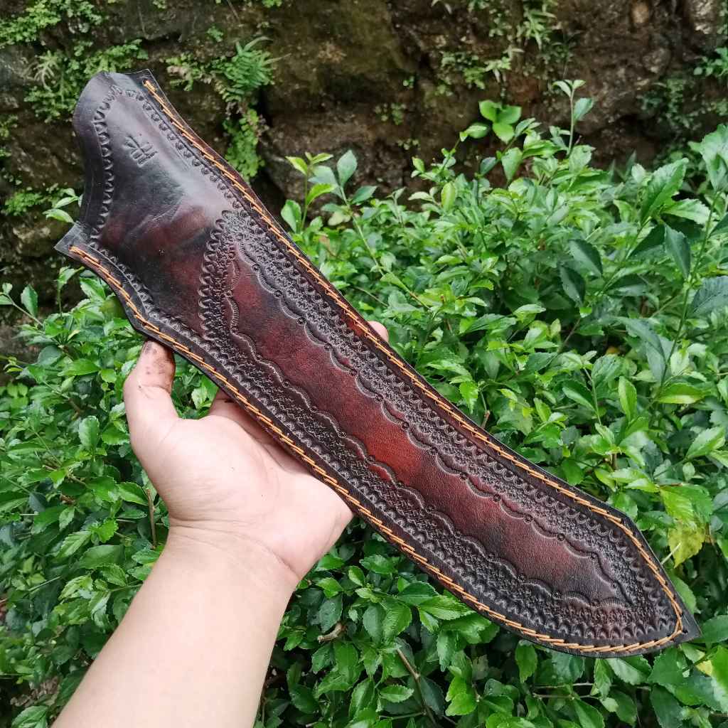 sarung pisau kulit asli  bullnose victorinox tramontina  premium murah