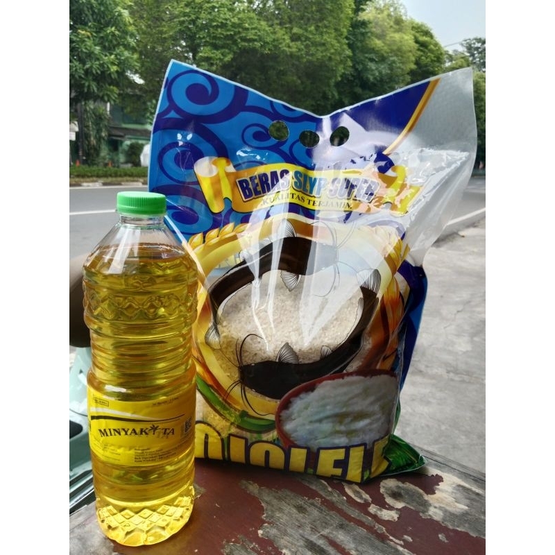 

Paketan Beras 3,5 kg + Minyak 900 lt