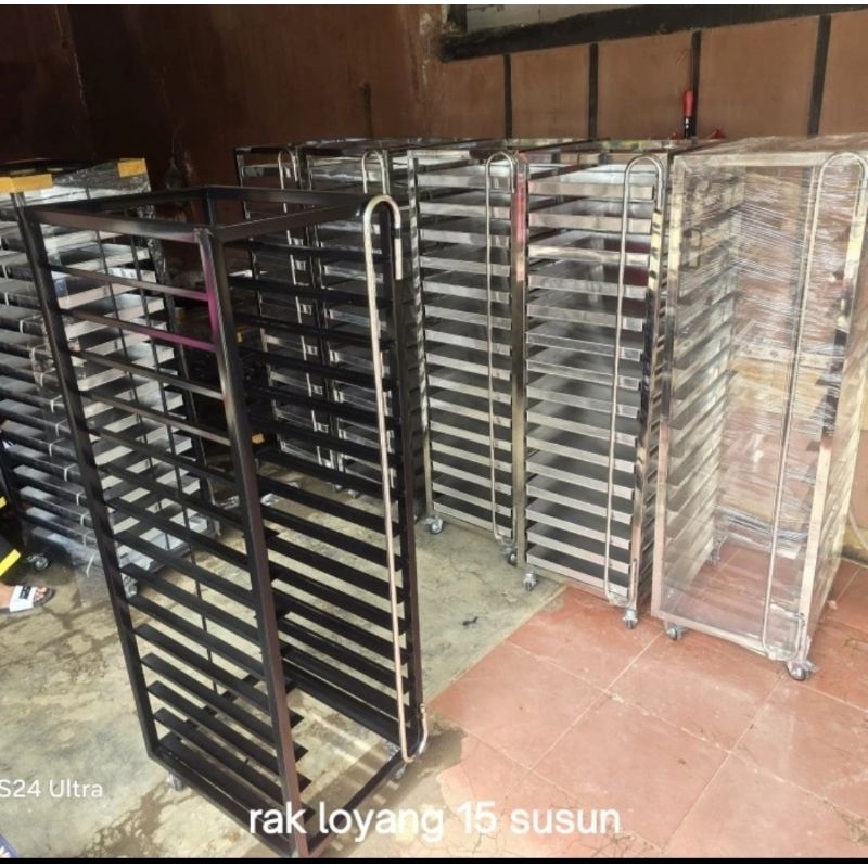 Trolley Bakery Stenliess Knock Down | Rack Loyang