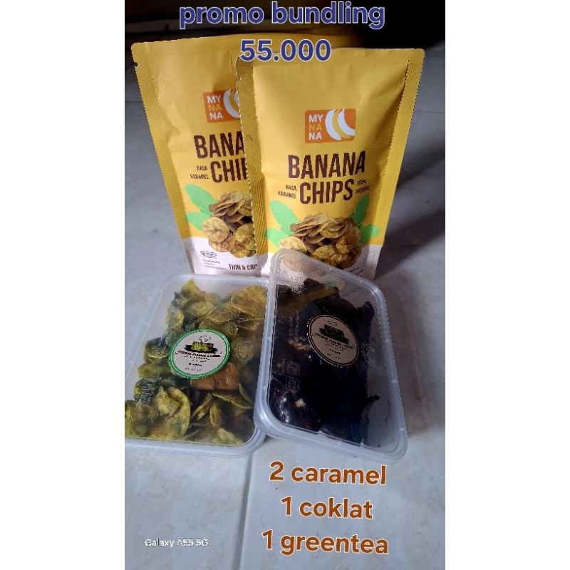 

bundling 4 pcs 2 caramel 1 coklat 1 greentea