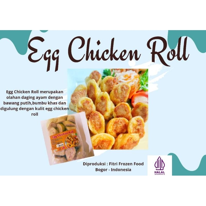 

[FROZEN] F3 Egg Chicken Roll