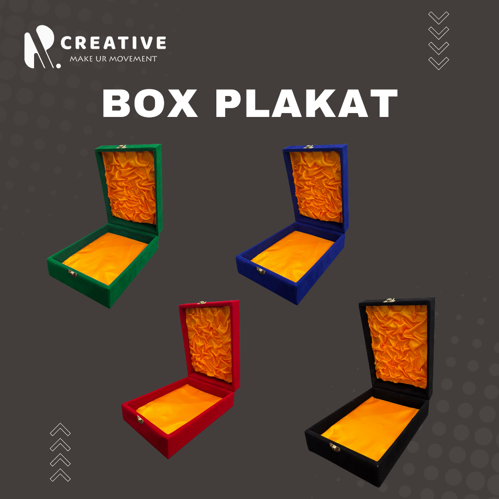 

Box bludru plakat/vandel | kotak plakat