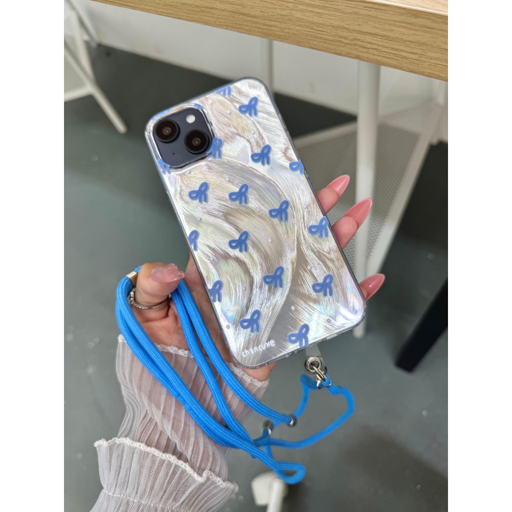 GC234 Tali + Case For XIAOMI REDMI NOTE 7 8 9 10 11 11S 12 13 POCO M3 M6 X6 X3 PRO Blue Ribbon With 