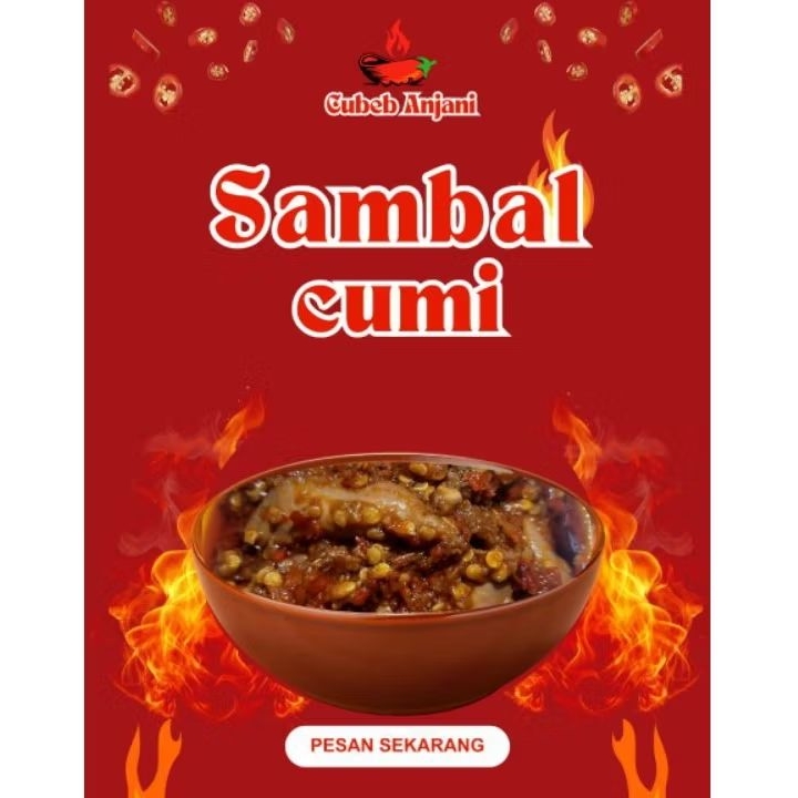 

Sambal Cumi Extra Pedas Daun Jeruk-Makanan Pedas Nagih-100% Alami Tanpa Pengawet dan Msg Berlebihan