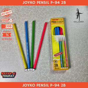 

Pensil 2B Joyko P-94 warna warni 1 Pcs