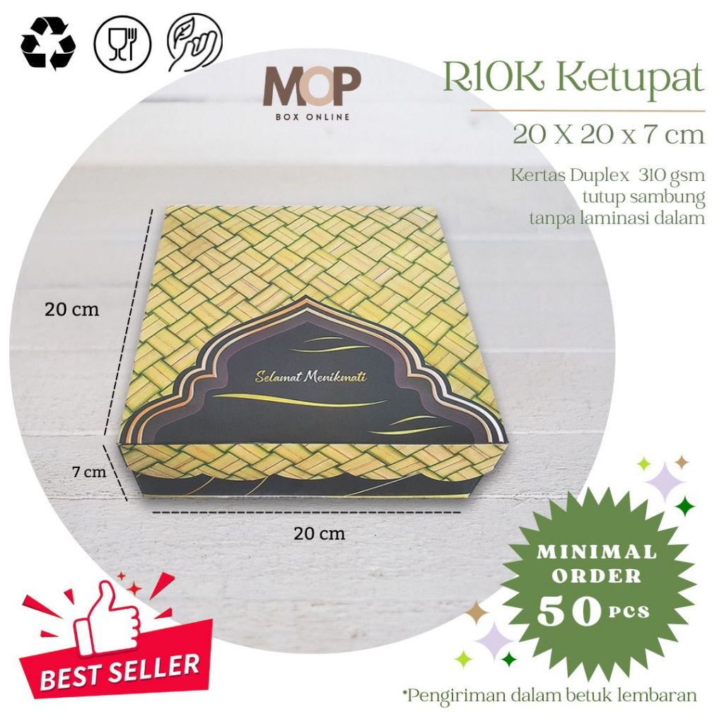 

Kotak Nasi 20x20 R10k Ketupat Box Nasi Katering Murah Estetik Kotak Lebaran Kotak Idul Fitri Hampers