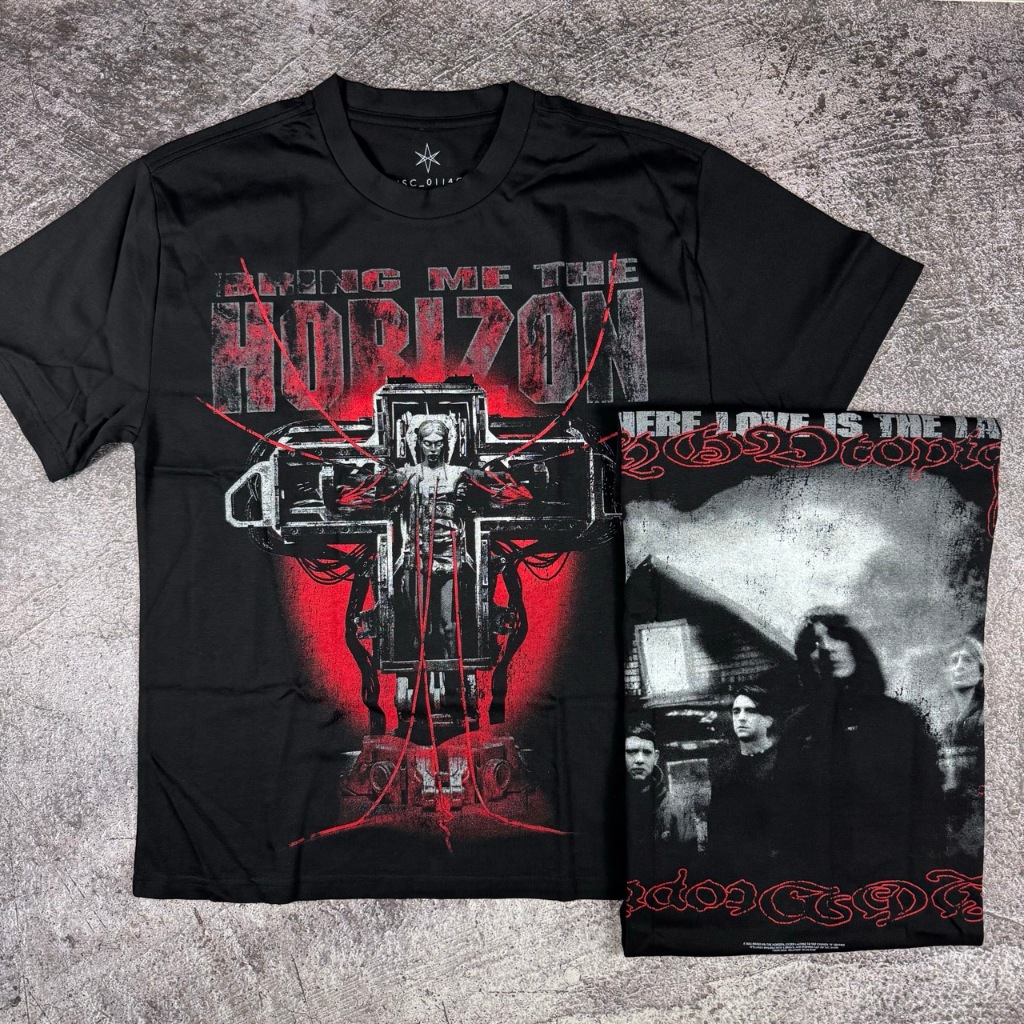 Kaos band Official Bring Me The Horizon - Love Is The Law Original Horizon Supply