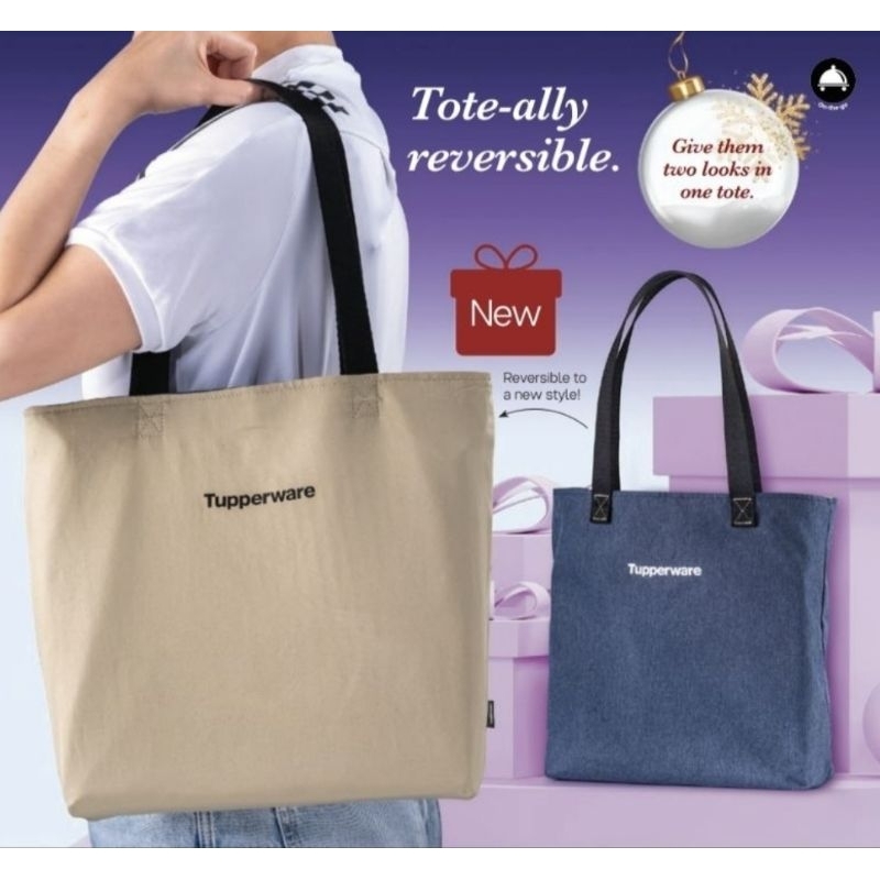 Shopping bag/Shopping bag tupperware/tas Tupperware/tote bag/tote bag Tupperware/silver tote bag Tup