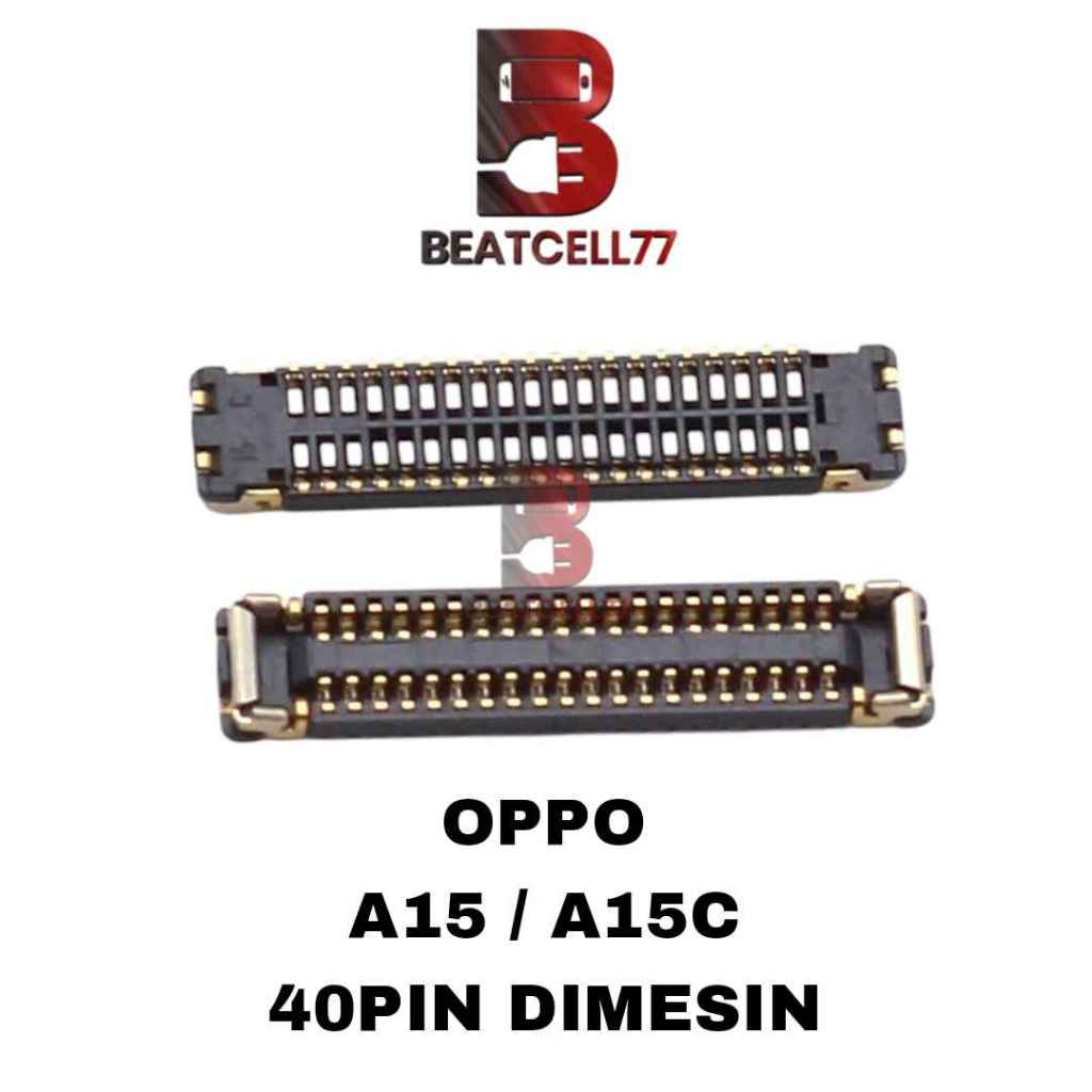 Konektor Lcd Oppo A15 / A15c Connector Lcd 40 Pin