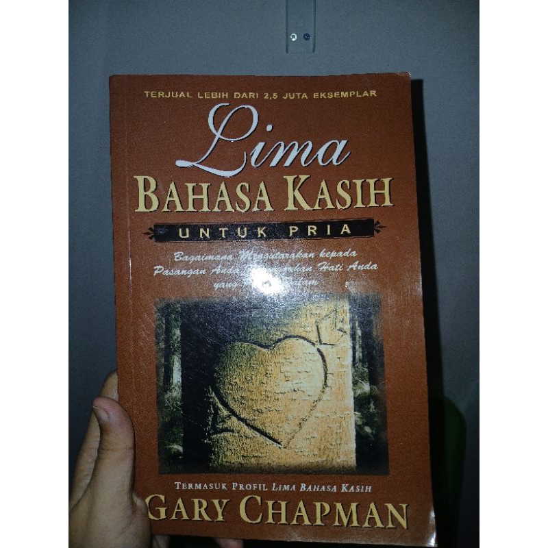 Buku Lima Bahasa Kasih "untuk pria"