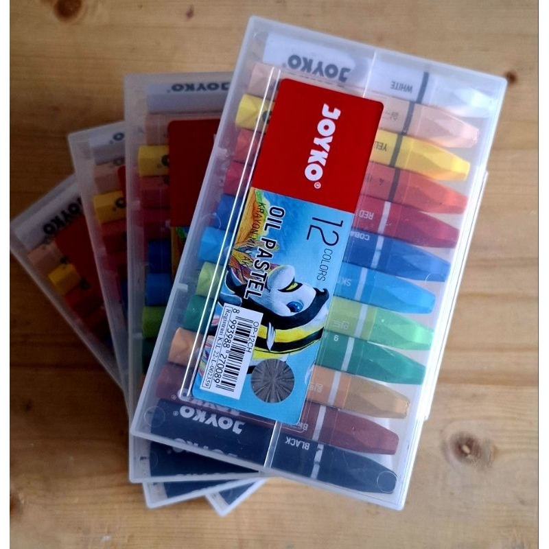 

Crayon/Krayon Minyak Joyko isi 12 Warna