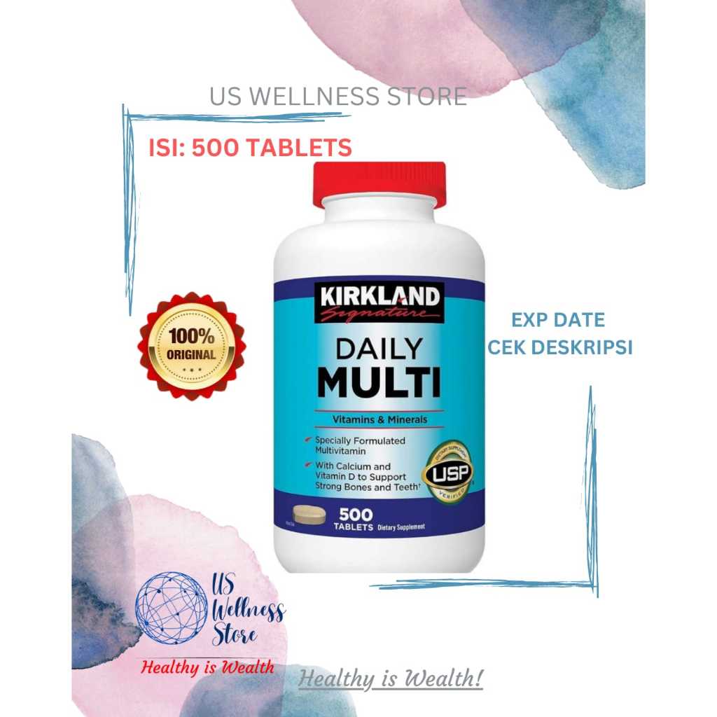 Kirkland  DAILY MULTI 500tabs ORI USA