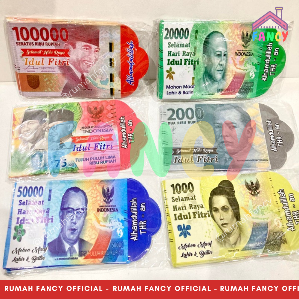 

[1PAK] isi 8 PCS Amplop Angpao Lebaran BESAR Idul Fitri Ragam Motif Karakter Mata Uang / Motif Uang Rupiah