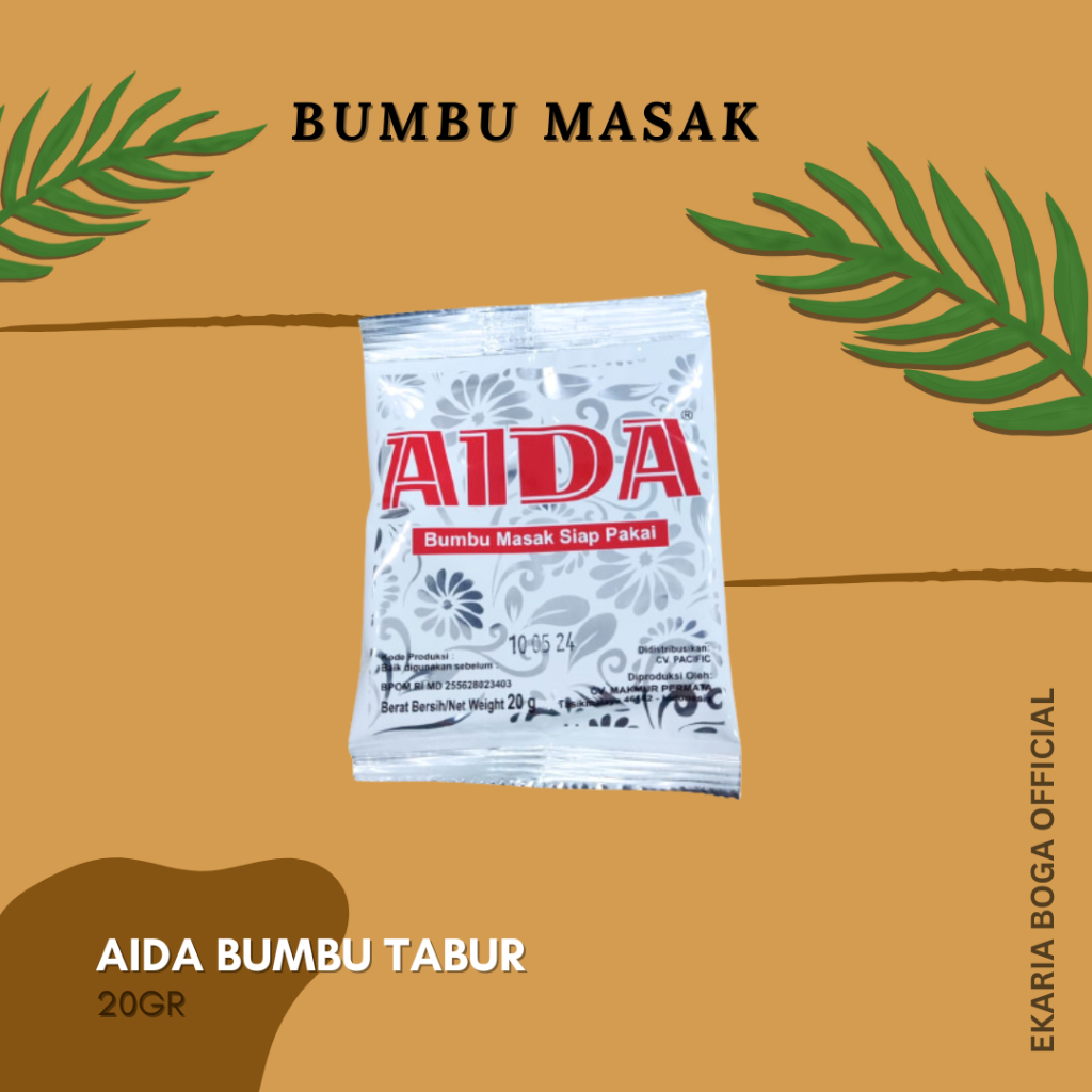 

BUMBU | BUMBU TABUR | BUMBU MASAK | BUMBU AIDA | AIDA BUMBU TABUR 20GR