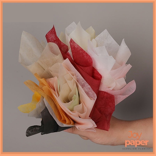 

Kertas tissue premium kertas tisu mesh paper wrapping flower SF32