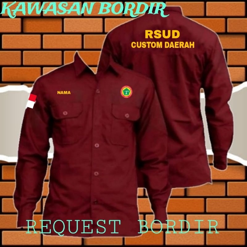 Terbaru kemeja PPNI seragam PPNI baju PPNI pdh PPNI kemeja perawat baju perawat pdh perawat custom n