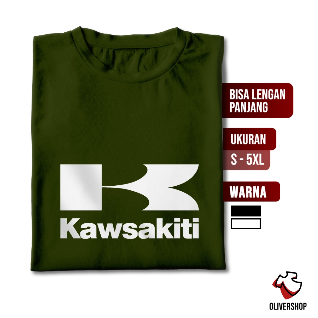 Kaos Plesetan KAWSAKITI / baju kaos parodi parody logo brand lucu / kaos kata kata keren viral /ugly