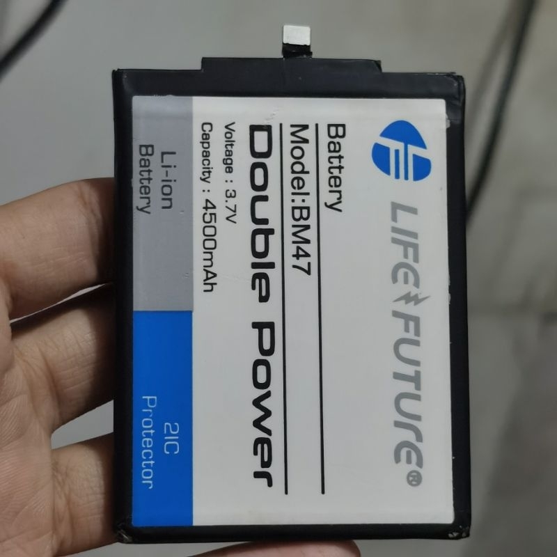 Batre Double power lf soket Rusak Bm47 / Bm4J / Bm45