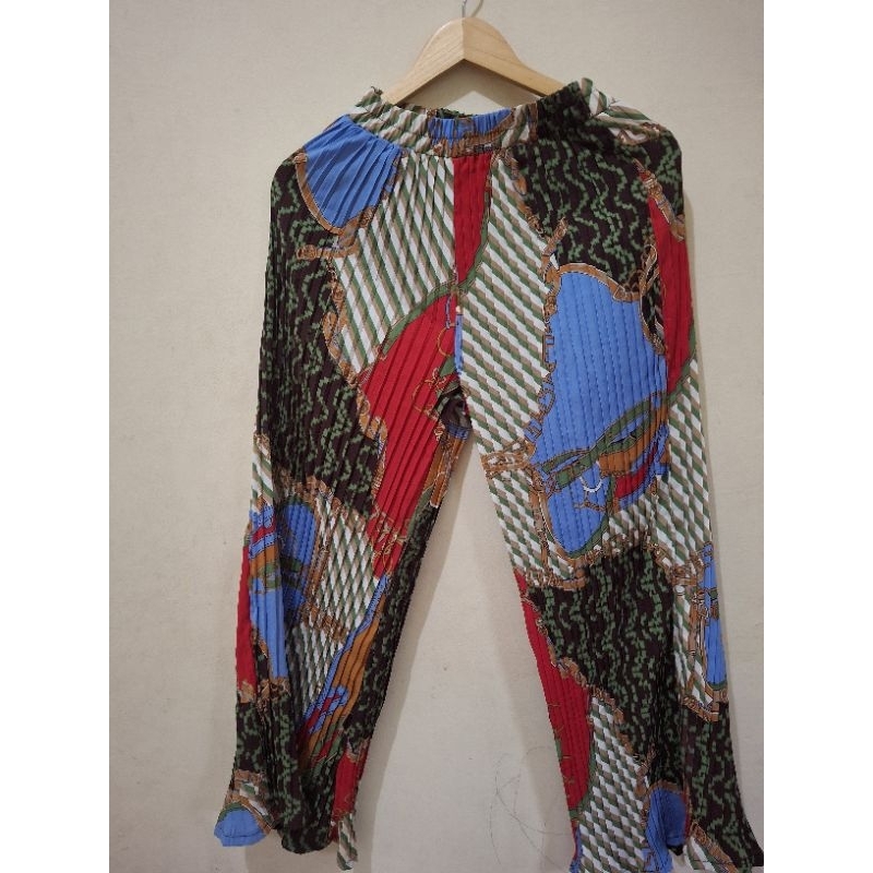 Kulot Plisket Motif / Pleats Kulot