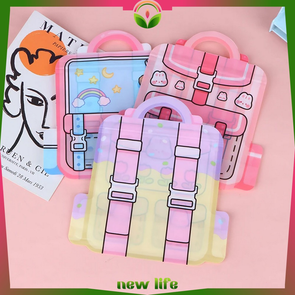 

Plastik Ziplock Tas Sekolah Bingkisan Ultah / Kantong Klip Souvenir / Goodie Bag Kecil Zip Lock / Hampers Plastik Snack Biskuit Newlife C1095