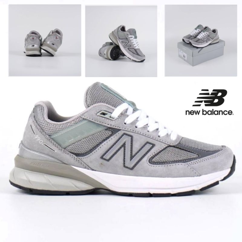 sepatu new balance 990v5 grey
