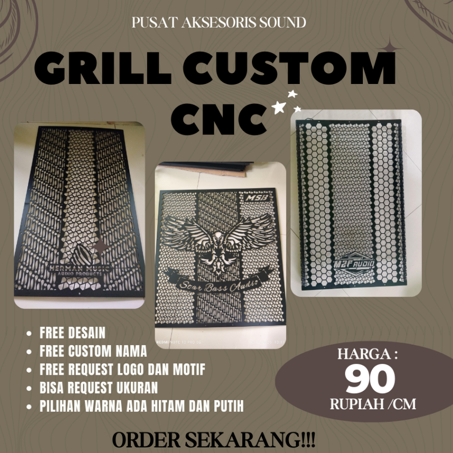 Grill Speaker Box Rumahan