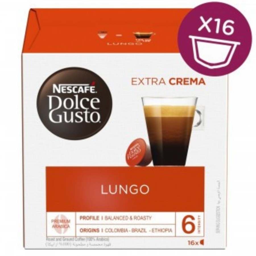 

Dolce Gusto Lungo Coffee Capsules