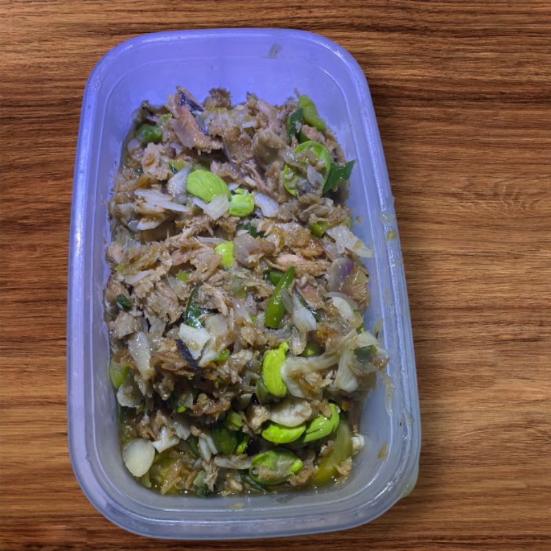 

Tongkol Suwir cabe ijo 250 gram