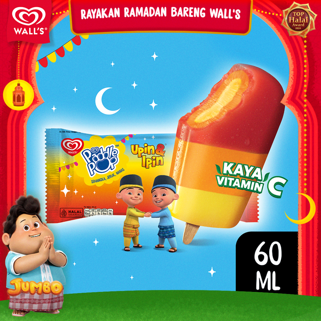 

Paddle Pop Upin Ipin - Es Krim / Ice Cream Wall's