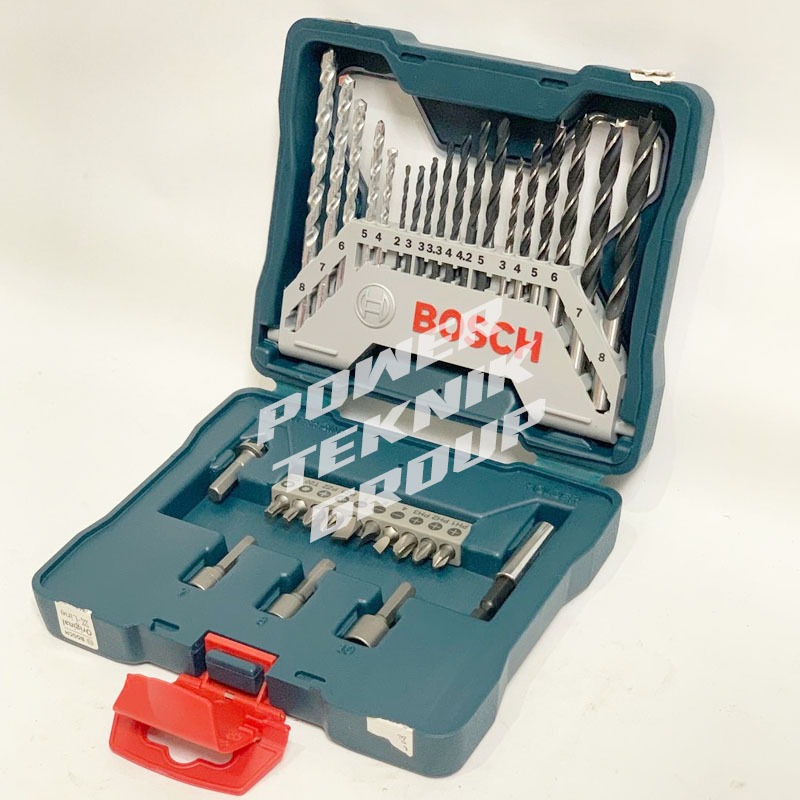 MATA BOR & MATA OBENG VARIASI BOSCH SET 33 PCS X-LINE