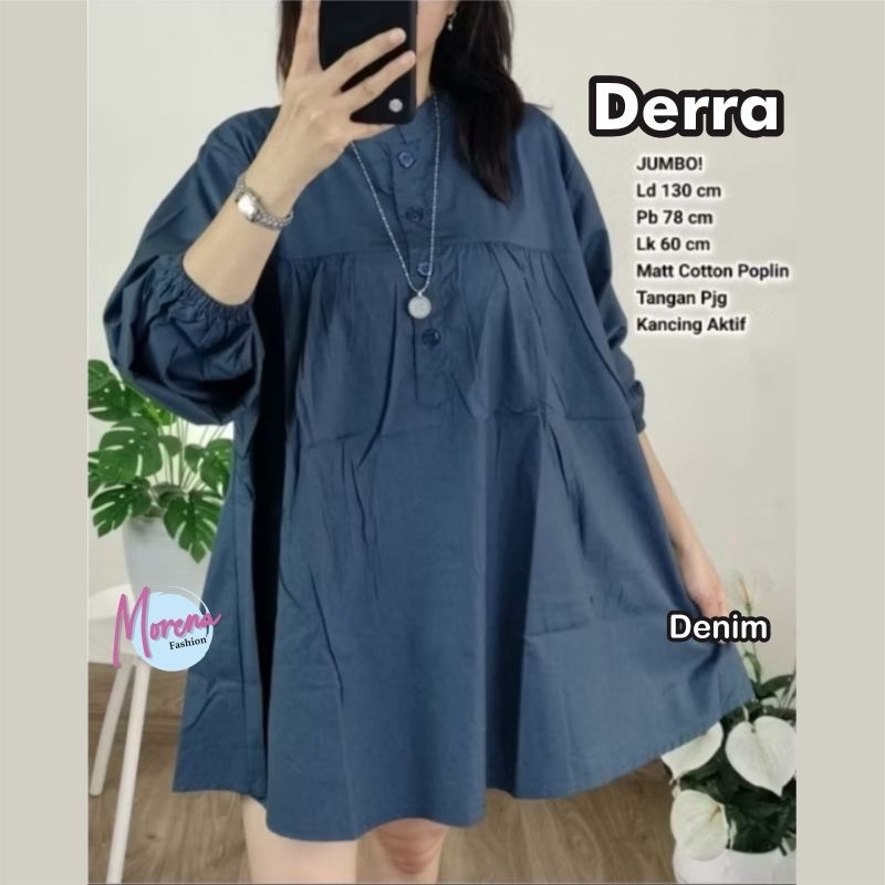 blouse jumbo polos atasan super jumbo ld 130 atasan blouse wanita jumbo derra