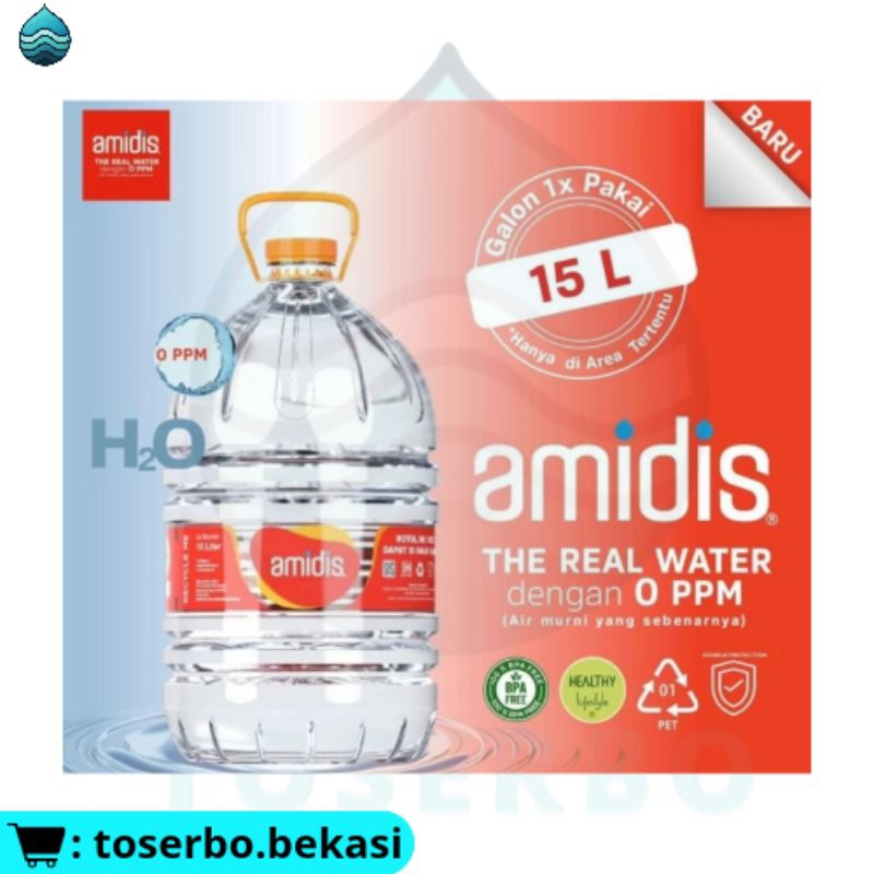 

Amidis Galon 15LT - Bekasi Free Ongkir