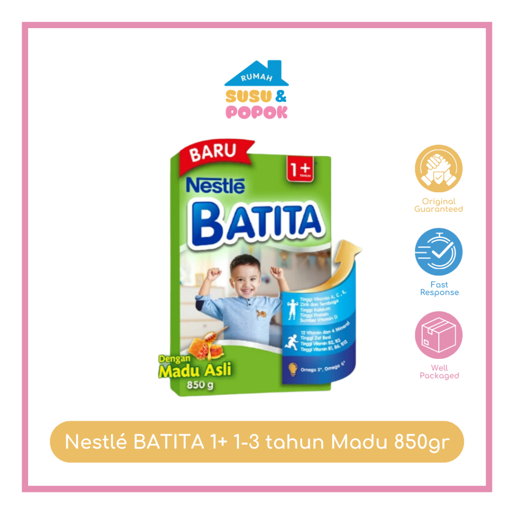 Nestlé BATITA 1+ 1-3 tahun Madu 850gr