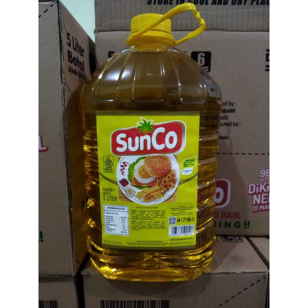 

Sunco Minyak Goreng Botol 5 Liter Terlaris