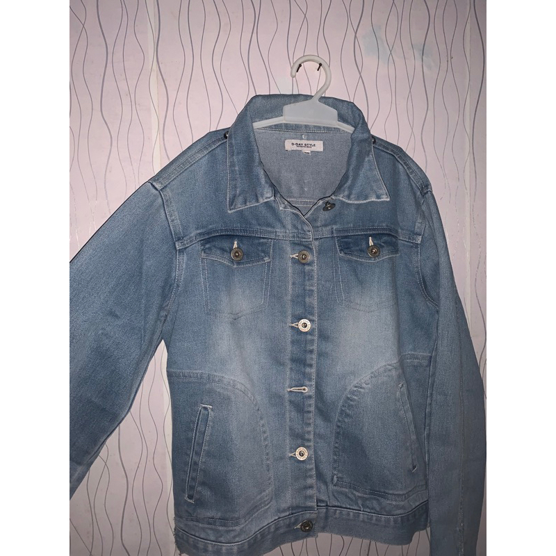 preloved jacket jeans