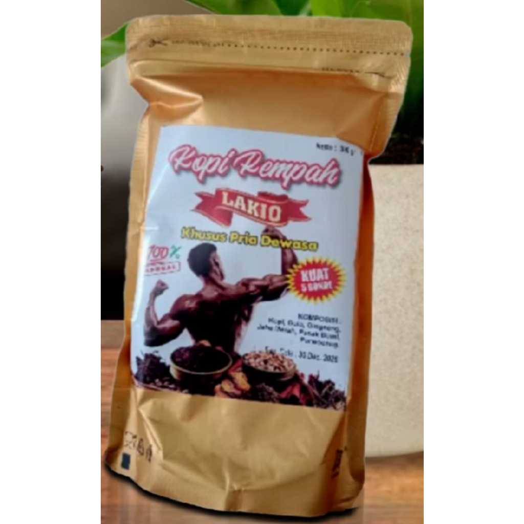 

Kopi Rempah Stamina Lakio 300gr