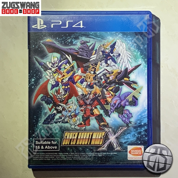 SUPER ROBOT WARS X kaset game bd ps4 playstation ps 4 2nd bekas used second preowned preloved origin