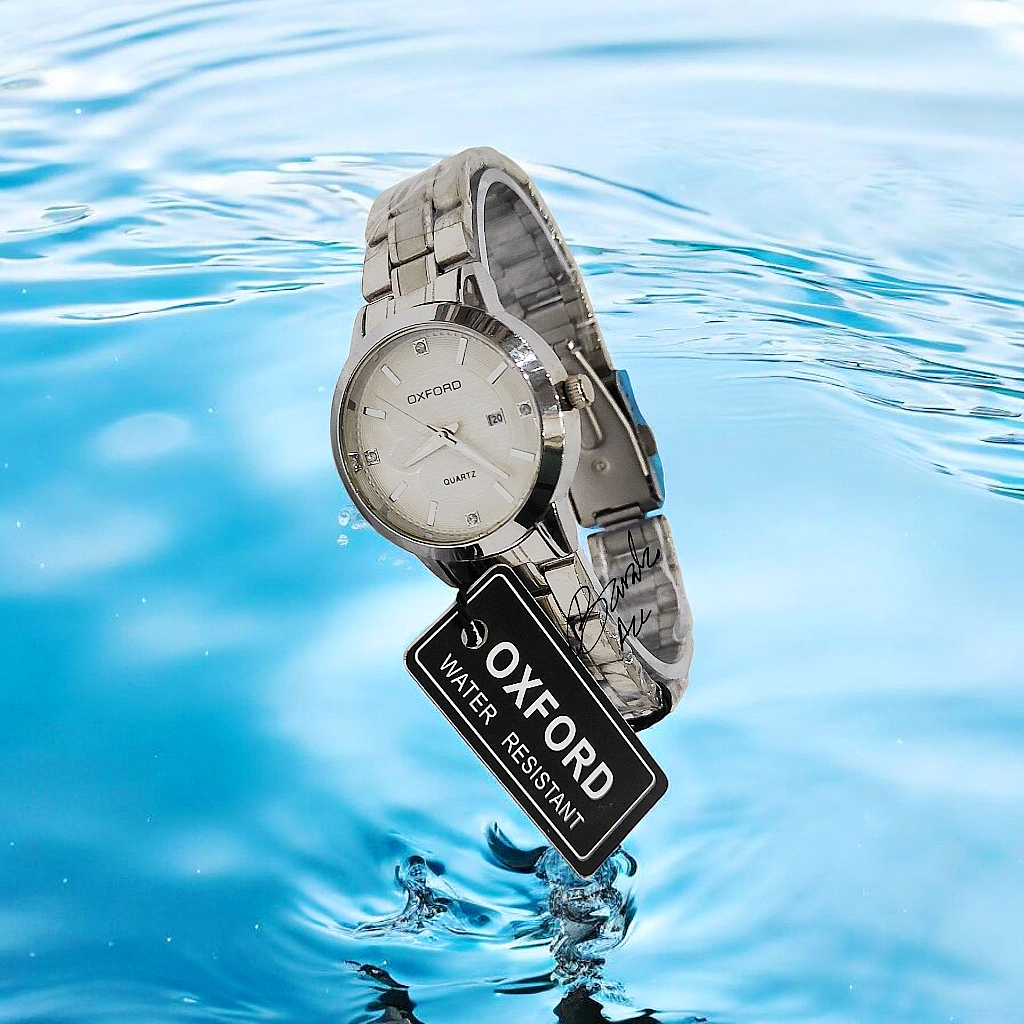 Jam Tangan Wanita Anti Air Elegant Gratis Kotak & Batrai Cadangan