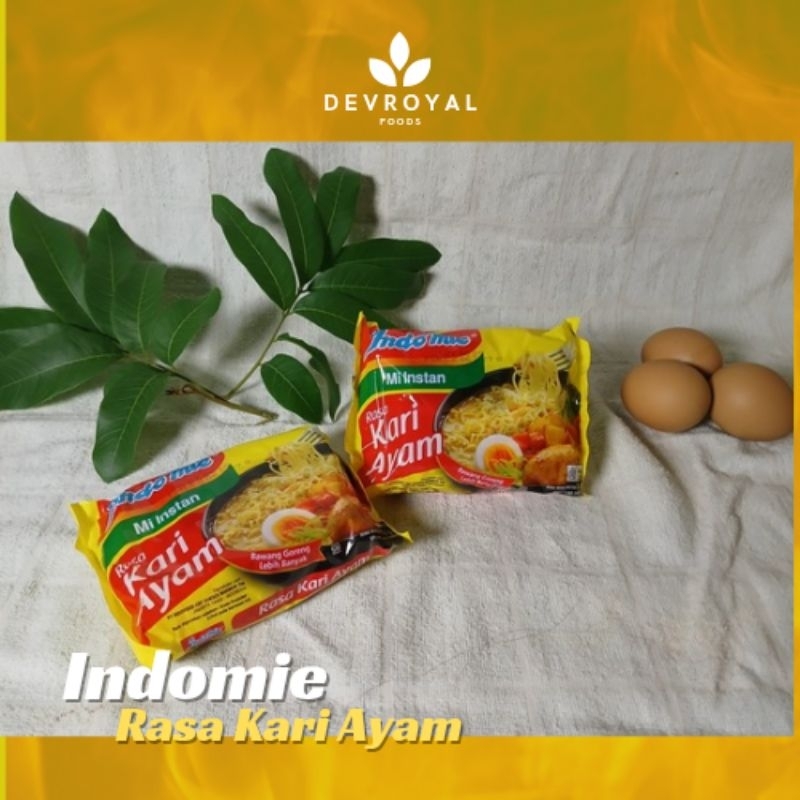 

[1 Dus Isi 40Bungkus] Indomie Rasa Kari Ayam 75gr