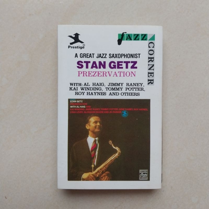 KASET A GREAT JAZZ SAXOPHONIST STAN GETZ PREZERVATION