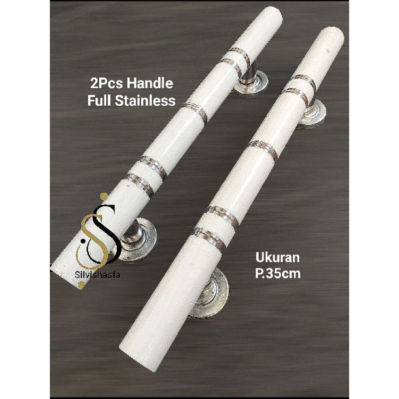 2Pcs Gagang Kunci Set Pintu Rumah Minimalis Stainless Steel  Klasik Modern