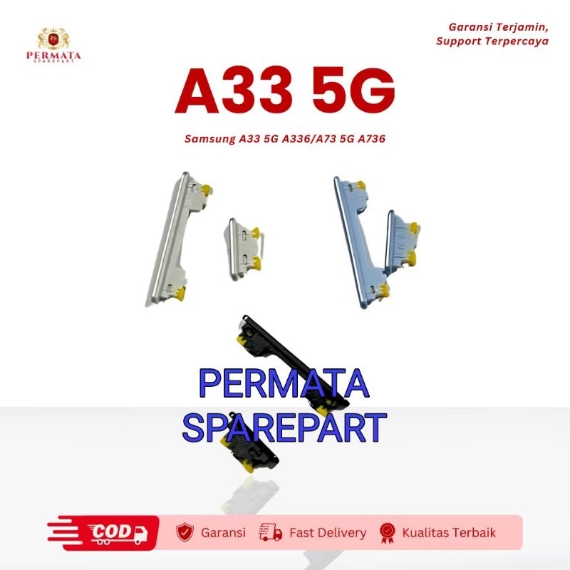 TOMBOL ON OFF + VOLUME SAMSUNG A33 5G | TOMBOL ON OFF | TOMBOL POWER | TOMBOL VOLUME