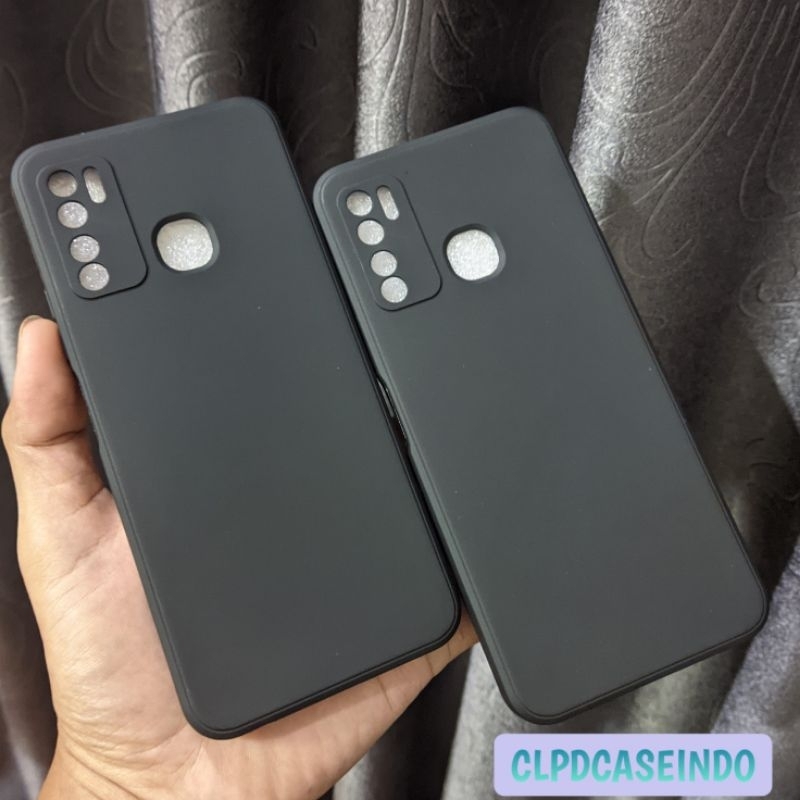 Soft Case Tecno Spark 5 Pro Hitam Matte