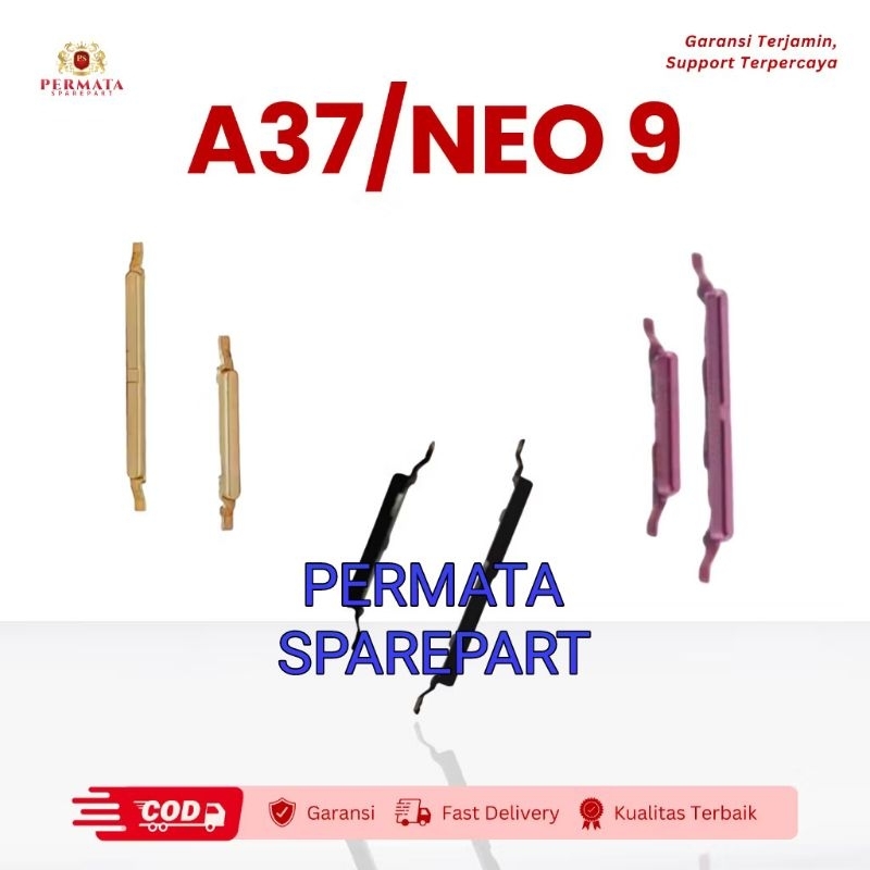 TOMBOL ON OFF + VOLUME OPPO A37 | OPPO A37f | OPPO NEO 9 | TOMBOL ON OFF | TOMBOL POWER | TOMBOL VOL