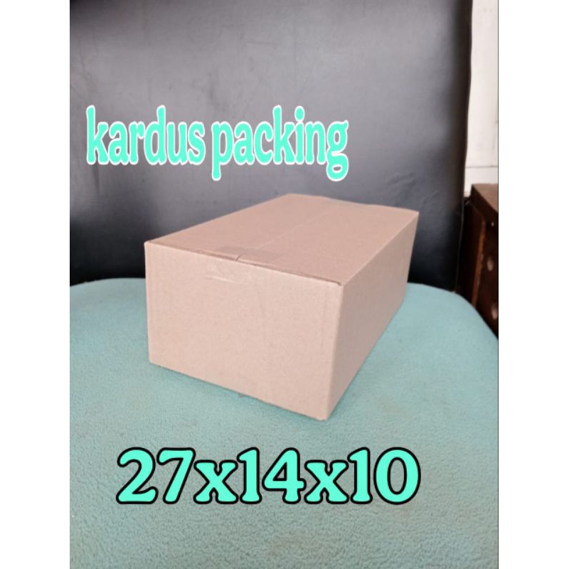 

kardus packing UK 27x14x10 kardus besar kardus kecil