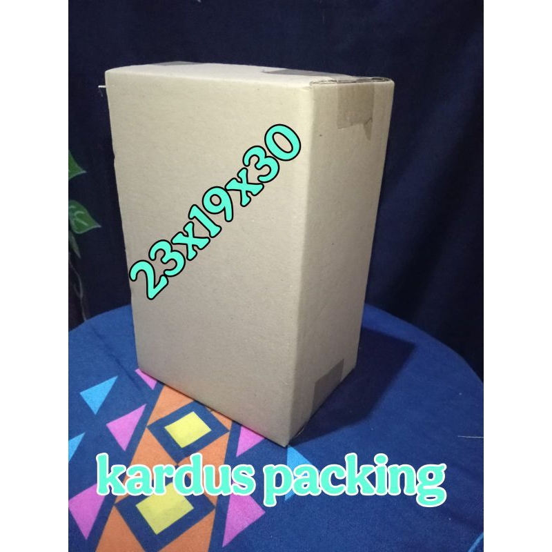 

kardus packing UK 23x19x30 kardus besar